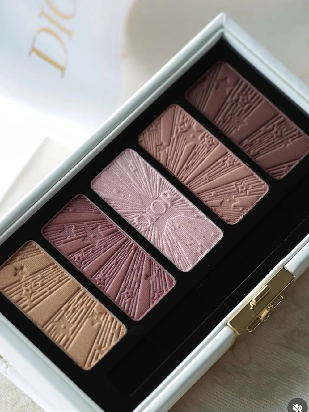 NEW Dior 5-Color Eyeshadow Palette — Pink & Brown Mix